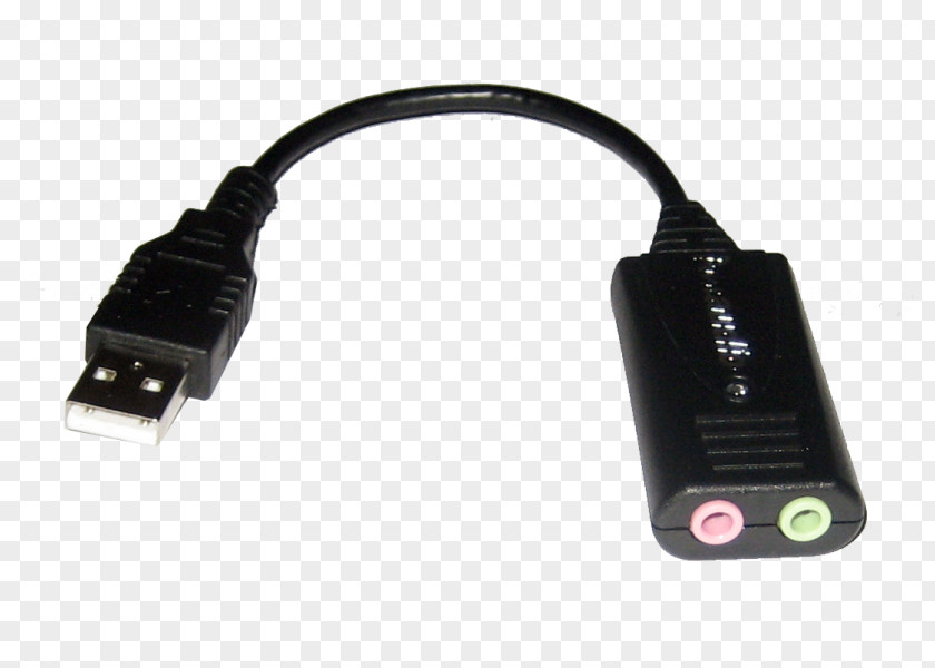Sound Card Adapter HDMI Electronics Electronic Component Electrical Cable PNG