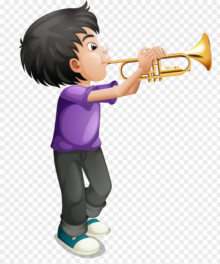 Trumpet Man Royalty-free Clip Art PNG