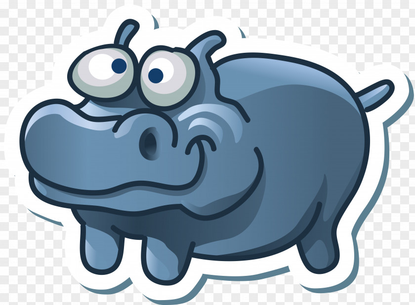 Hippopotamus Cdr Clip Art PNG