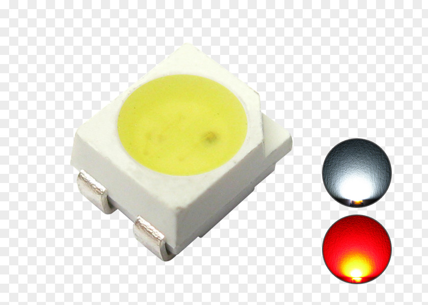 Light Surface-mount Technology Light-emitting Diode Yellow SMD LED Module PNG