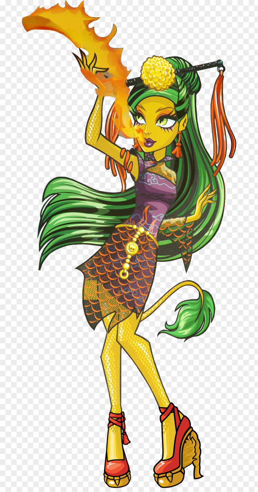 Monster High Doll Frankie Stein Barbie PNG