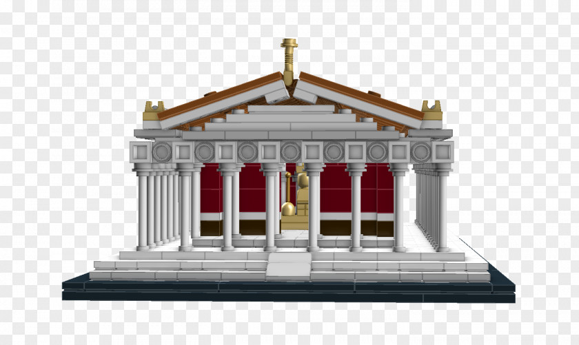 Parthenon Classical Architecture Shrine Column Highway M01 M05 PNG