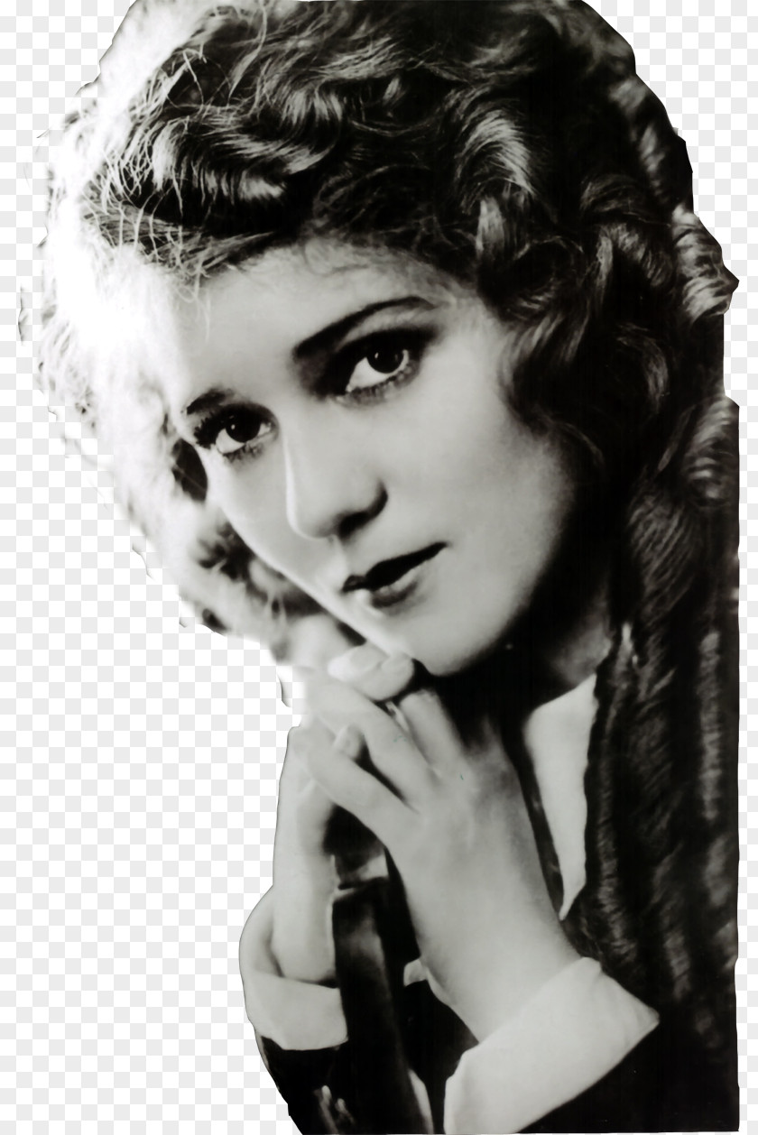 Actor Mary Pickford Hollywood Silent Film PNG