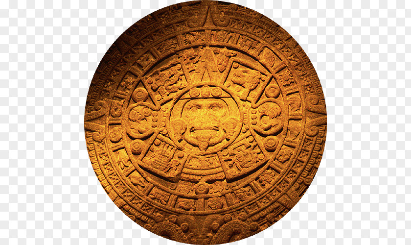 Aztec Mexico City Calendar Stone Maya Civilization Wallpaper PNG