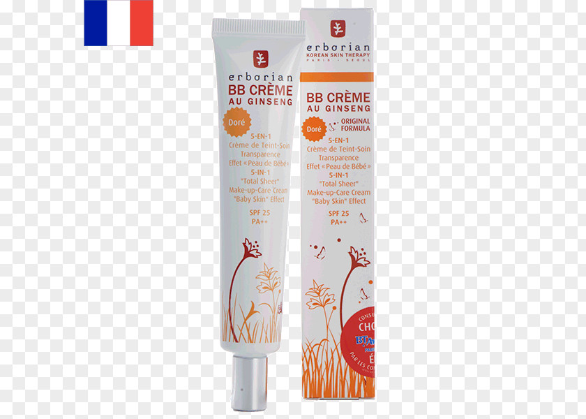 BB Cream Sunscreen Erborian Crème PNG