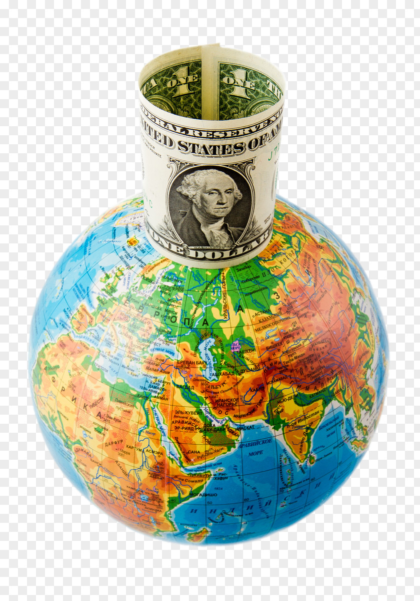 Dollar High-definition Earth Globe Money United States Finance Bank PNG