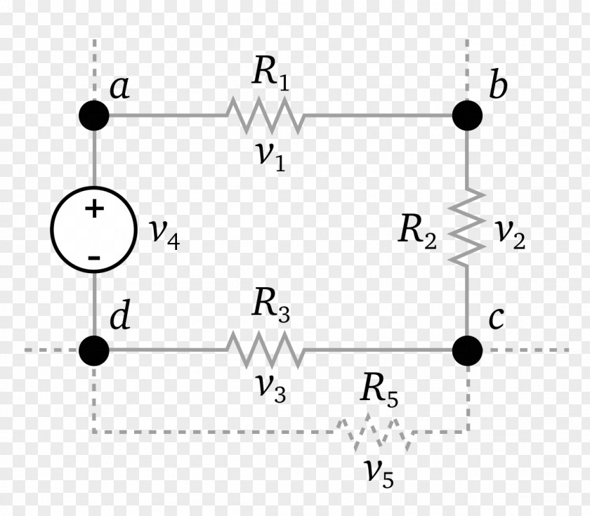 Kirchhoff's Circuit Laws Electrical Network Electric Potential Difference Current Electronic PNG