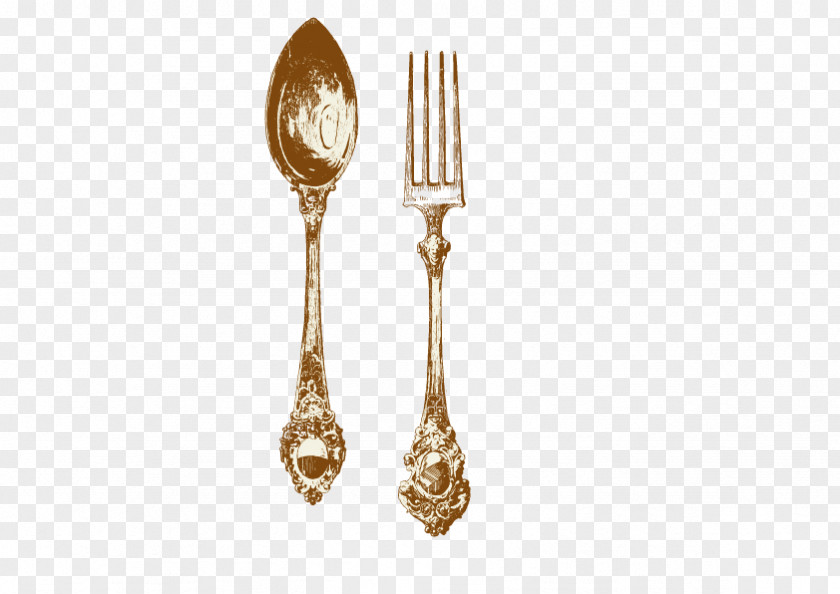 Vector Fork Spoon Knife PNG