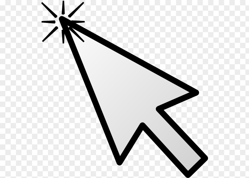 Computer Mouse Pointer Point And Click Cursor Clip Art PNG