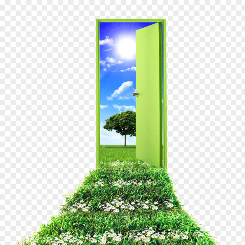 Creative Door And Nature Stock Photography Royalty-free PNG