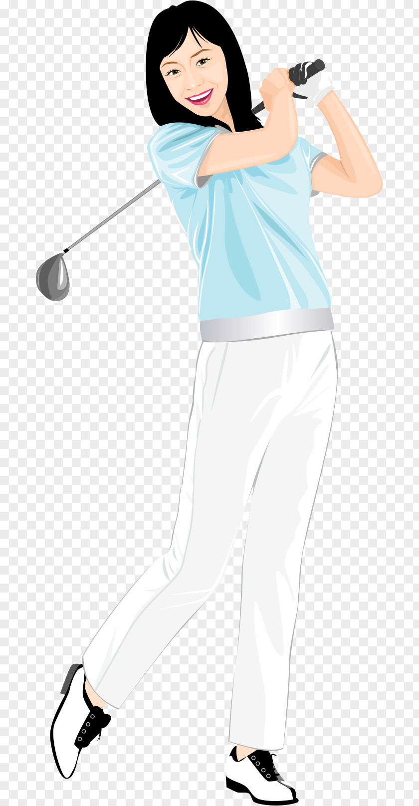 Golf Beauty Course Sport Club Golfer PNG
