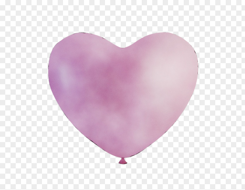 Pink Heart Balloon Magenta Party Supply PNG