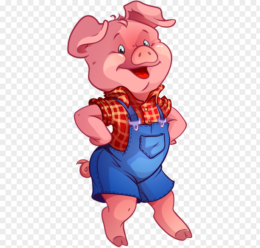 Smiling Pig Oktoberfest Domestic Clip Art PNG