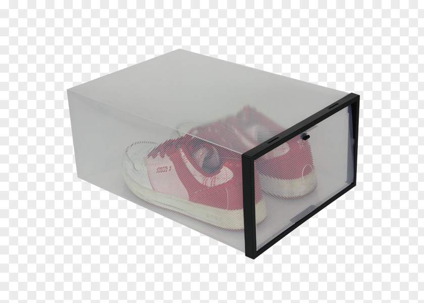 Transparent Acrylic Box Plastic Packaging And Labeling Poly Shoe PNG