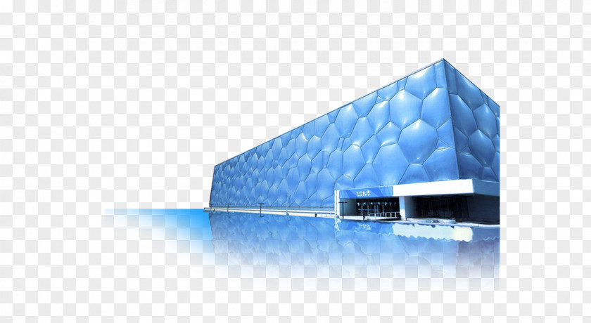 Water Cube Beijing National Aquatics Center Stadium CCTV Headquarters Architecture PNG