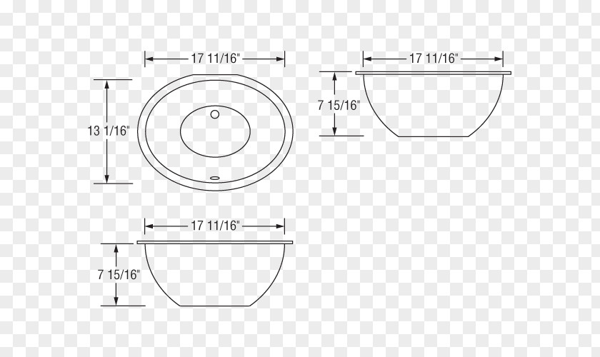 Bathroom Sink Plan Drawing Circle Document White PNG