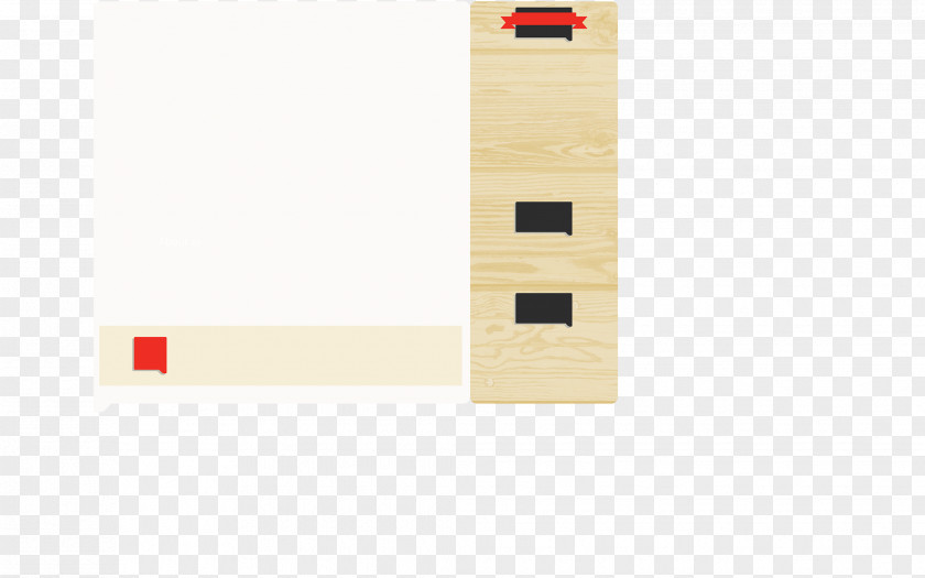 Design Beige Rectangle PNG