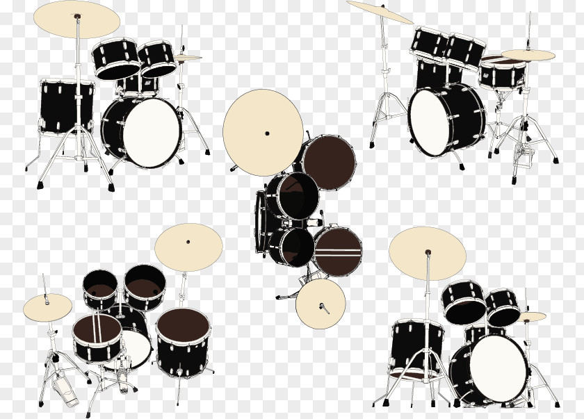 Drums Vector Musical Instrument Drummer PNG