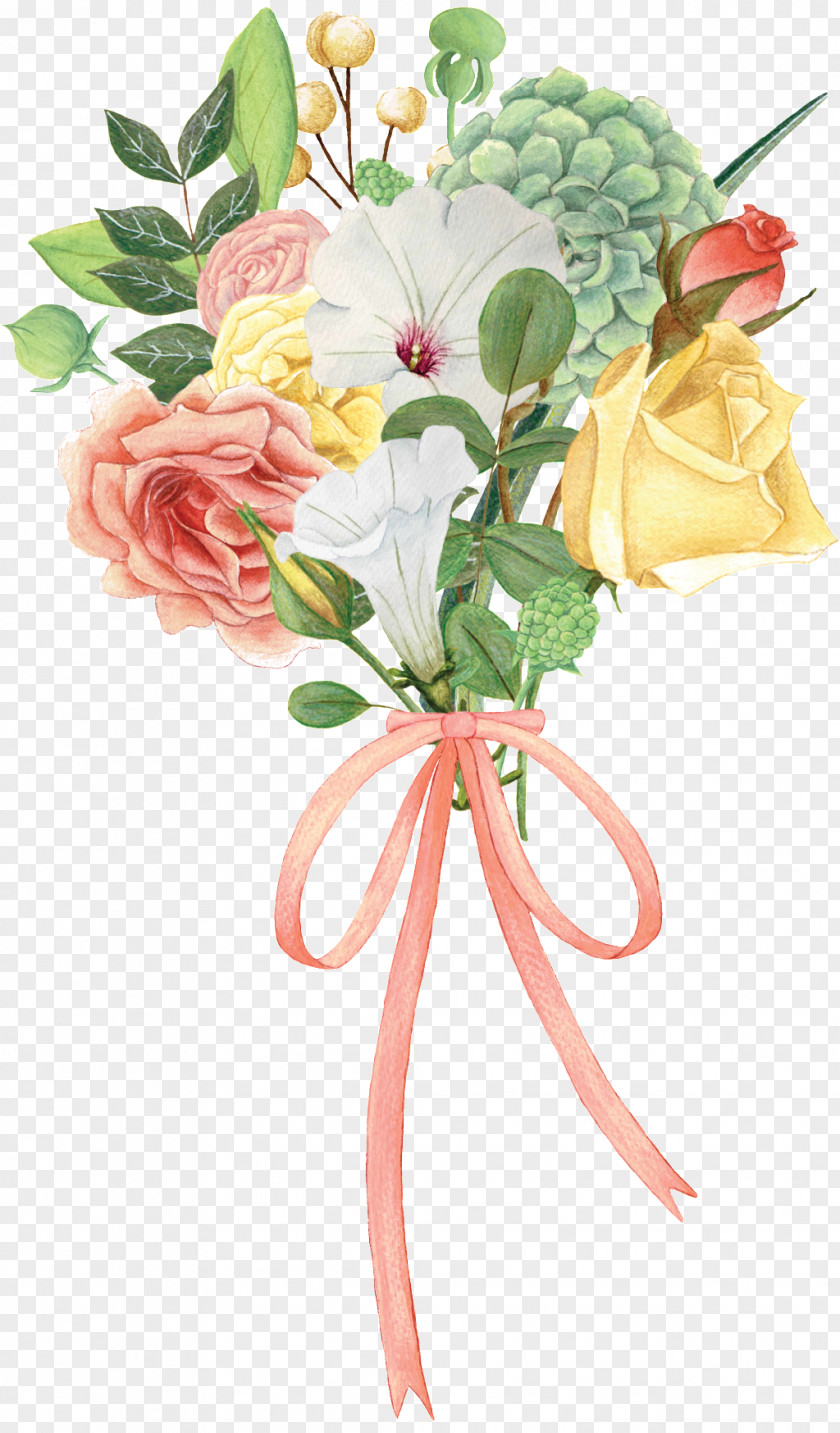 Flower Nosegay Design Image PNG