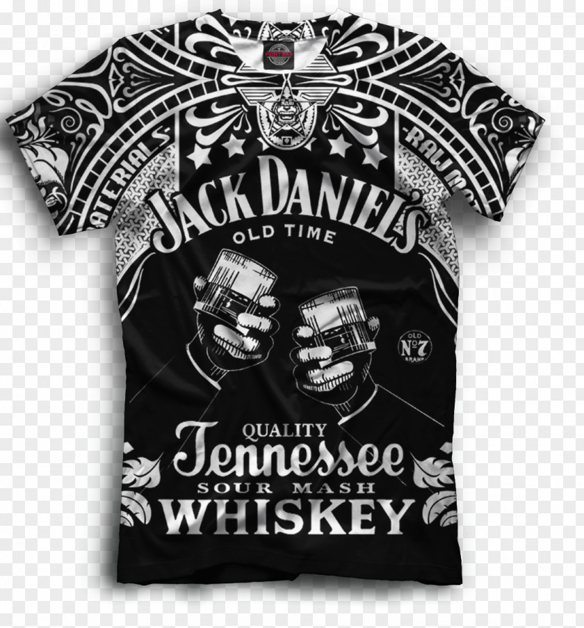 T-shirt Jack Daniel's Tennessee Whiskey Logo PNG