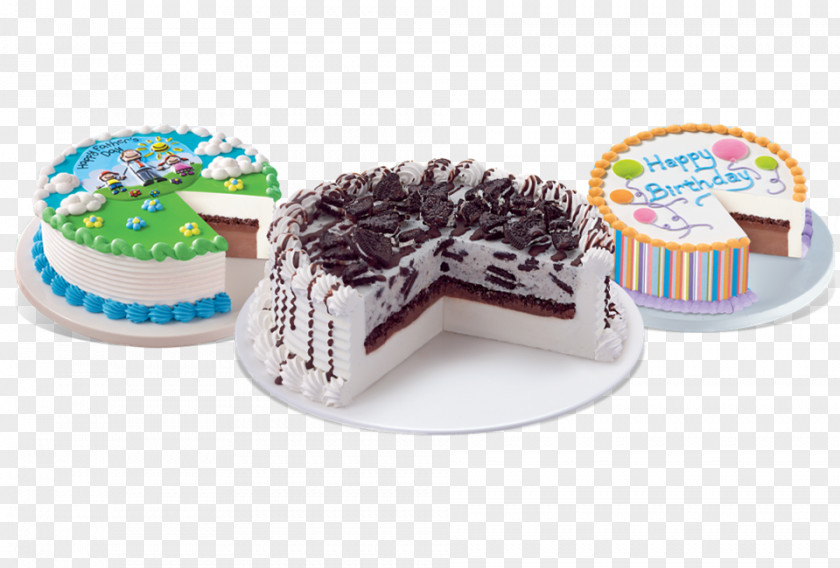 Dairy Queen Ice Cream Cake Birthday PNG