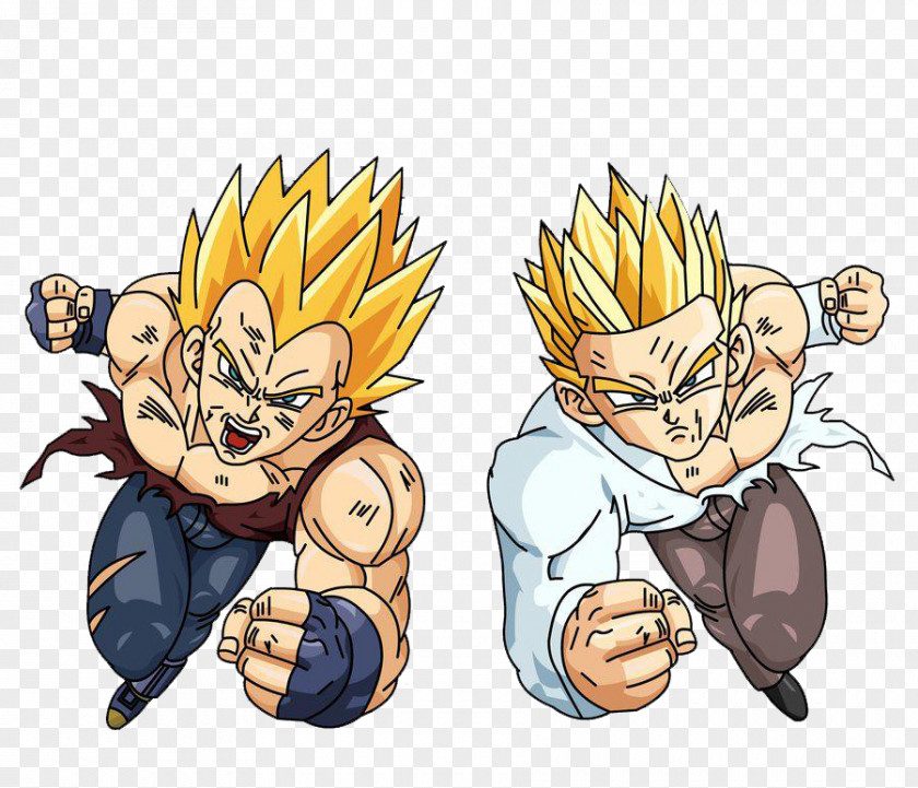 Goku Vegeta Krillin Piccolo Gogeta PNG