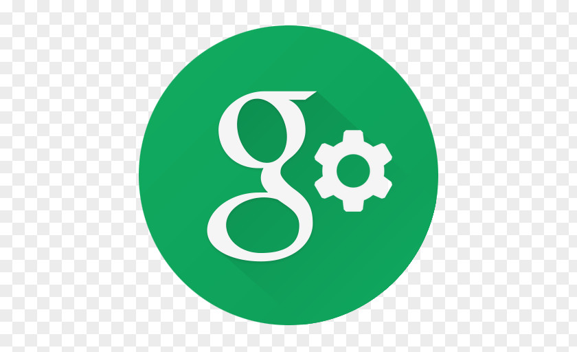 Google Settings Symbol Brand Green PNG