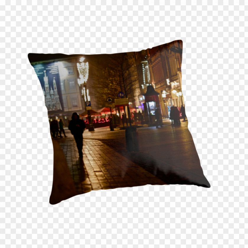 Town Square Throw Pillows Cushion Rectangle PNG