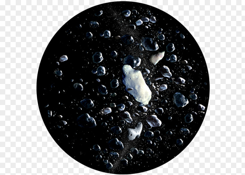 Water Asteroid PNG