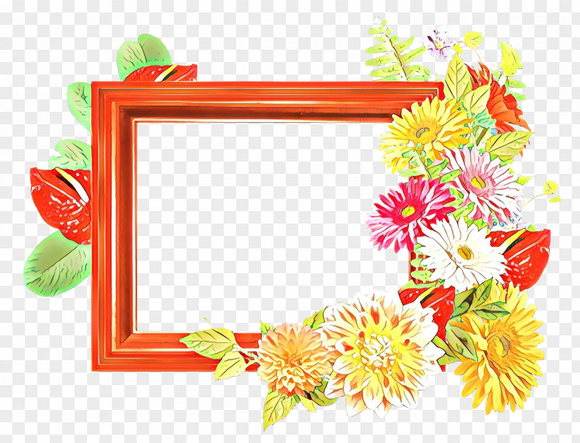 Floral Design Picture Frames Cut Flowers Photography PNG