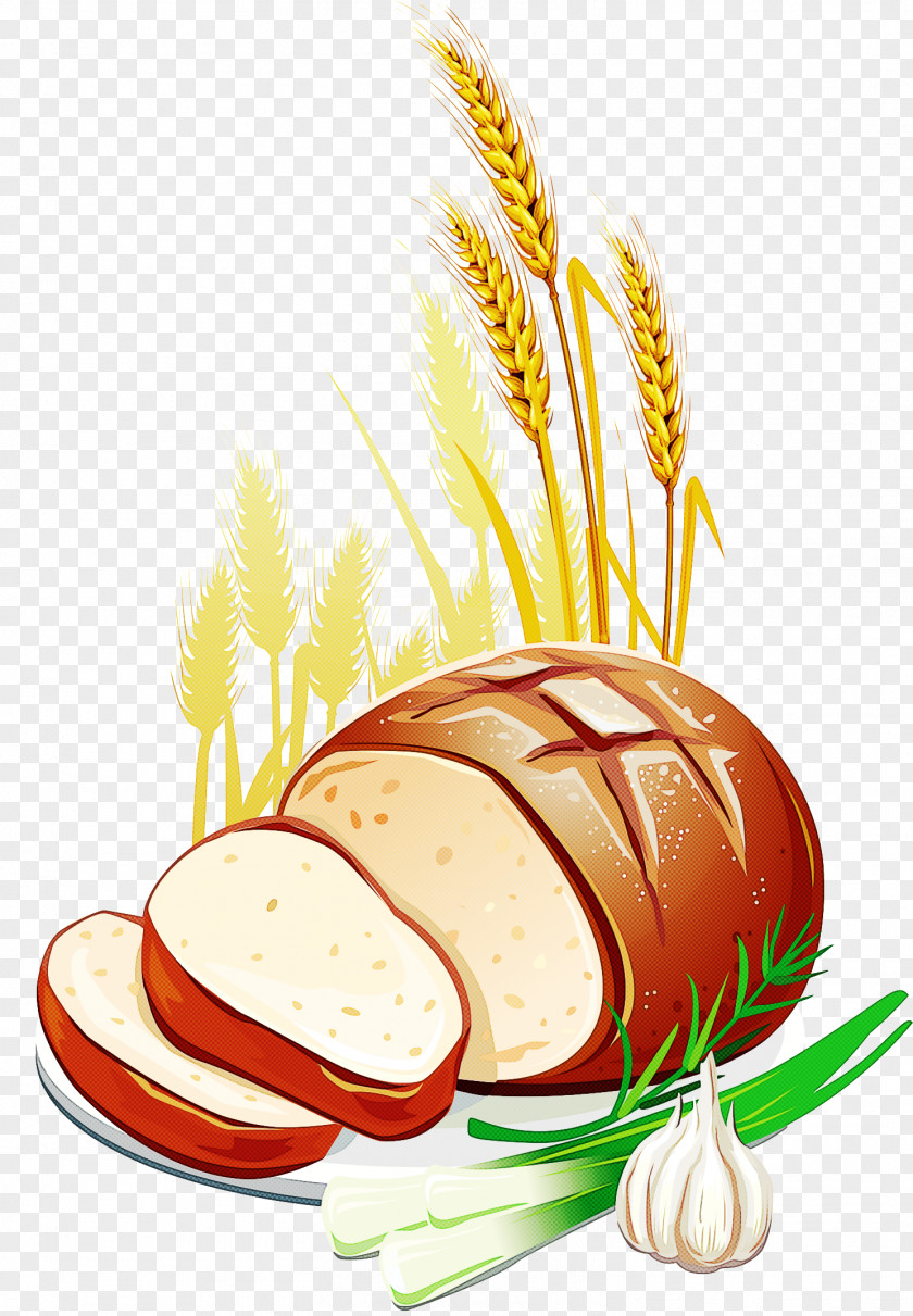 Loaf Dish Food Fast Cuisine Bread Bun PNG