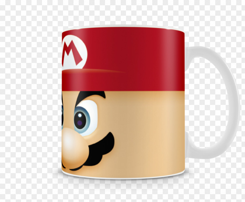 Mario Super Bros. Luigi Coffee Cup Mug PNG