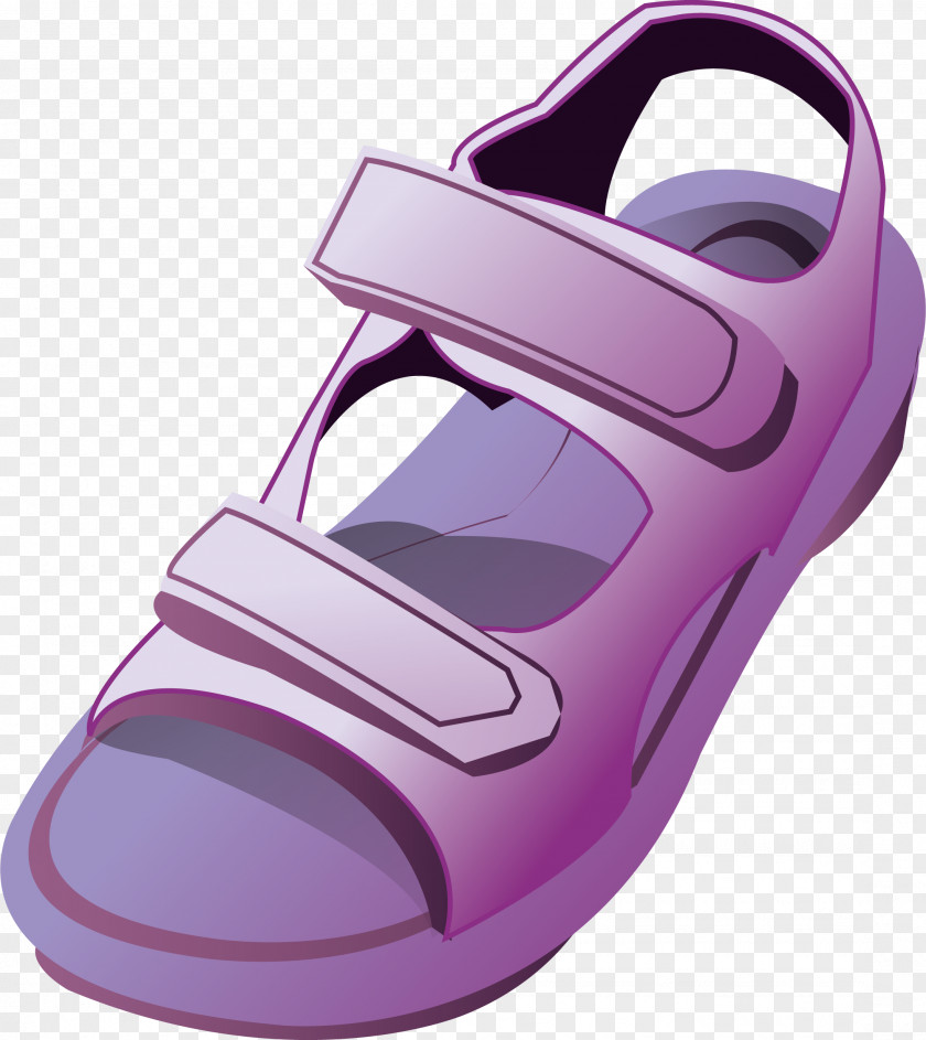 Sandals Vector Elements Sandal Shoe Flip-flops Clip Art PNG