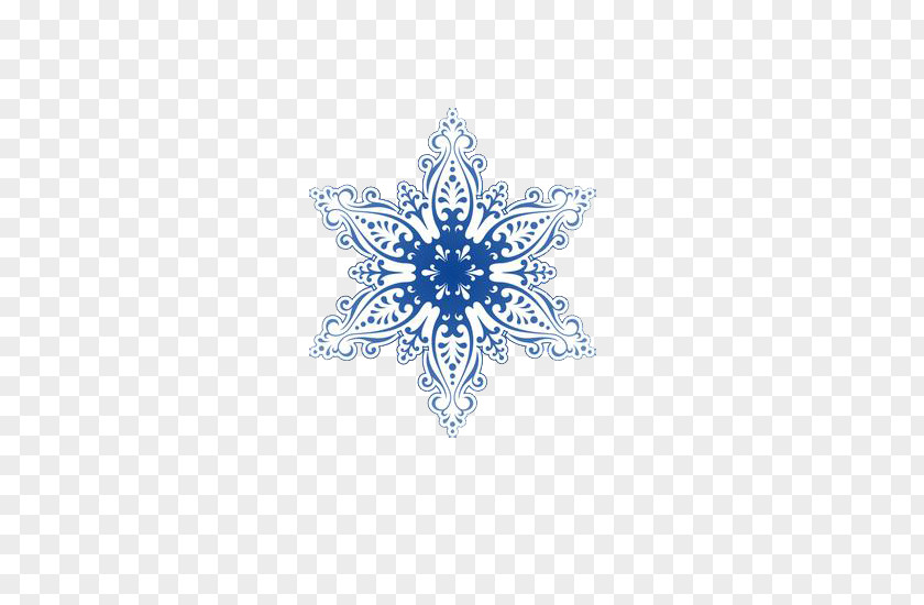Snowflake Creative Pattern PNG