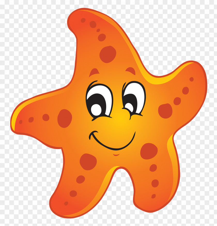 Starfish Name Tag Astropecten Articulatus Clip Art PNG
