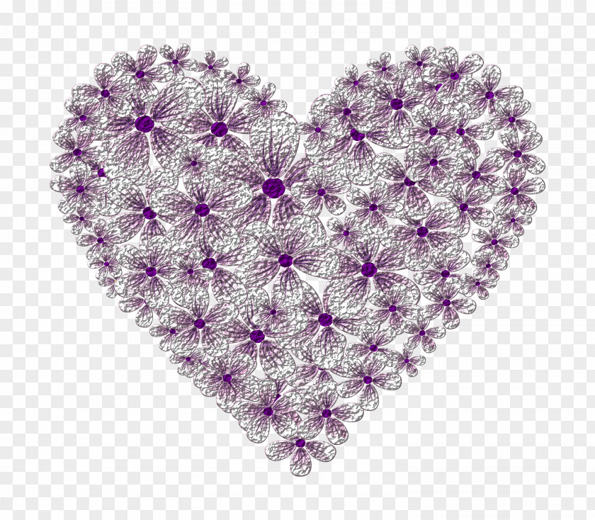 Wreath Wedding Heart DeviantArt Lilac Purple Bamboo PNG