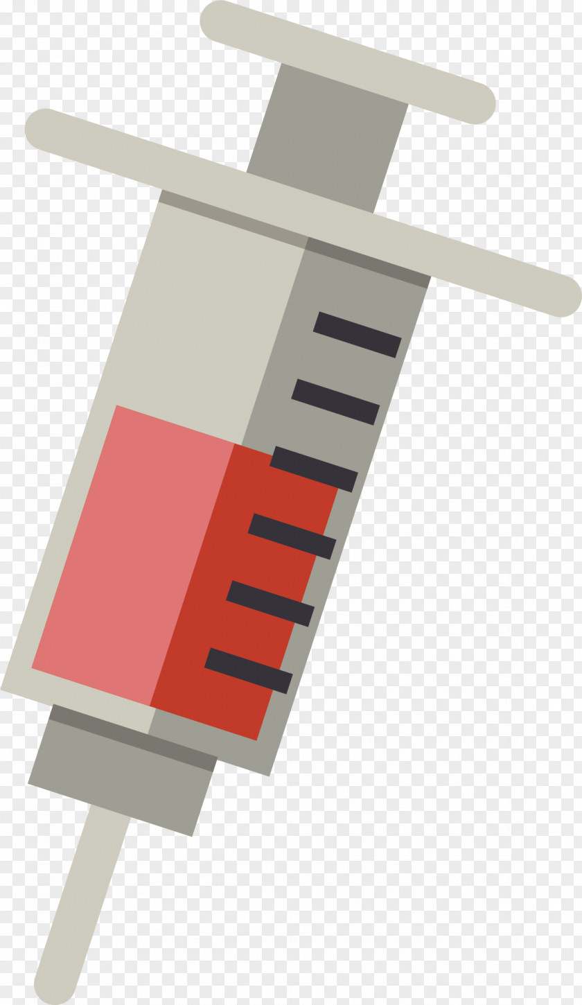Cartoon Syringe Intravenous Therapy Injection PNG