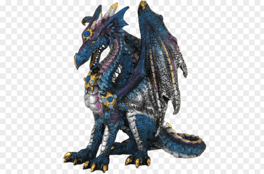 Dragon Figurine Statue Collectable Fantasy PNG