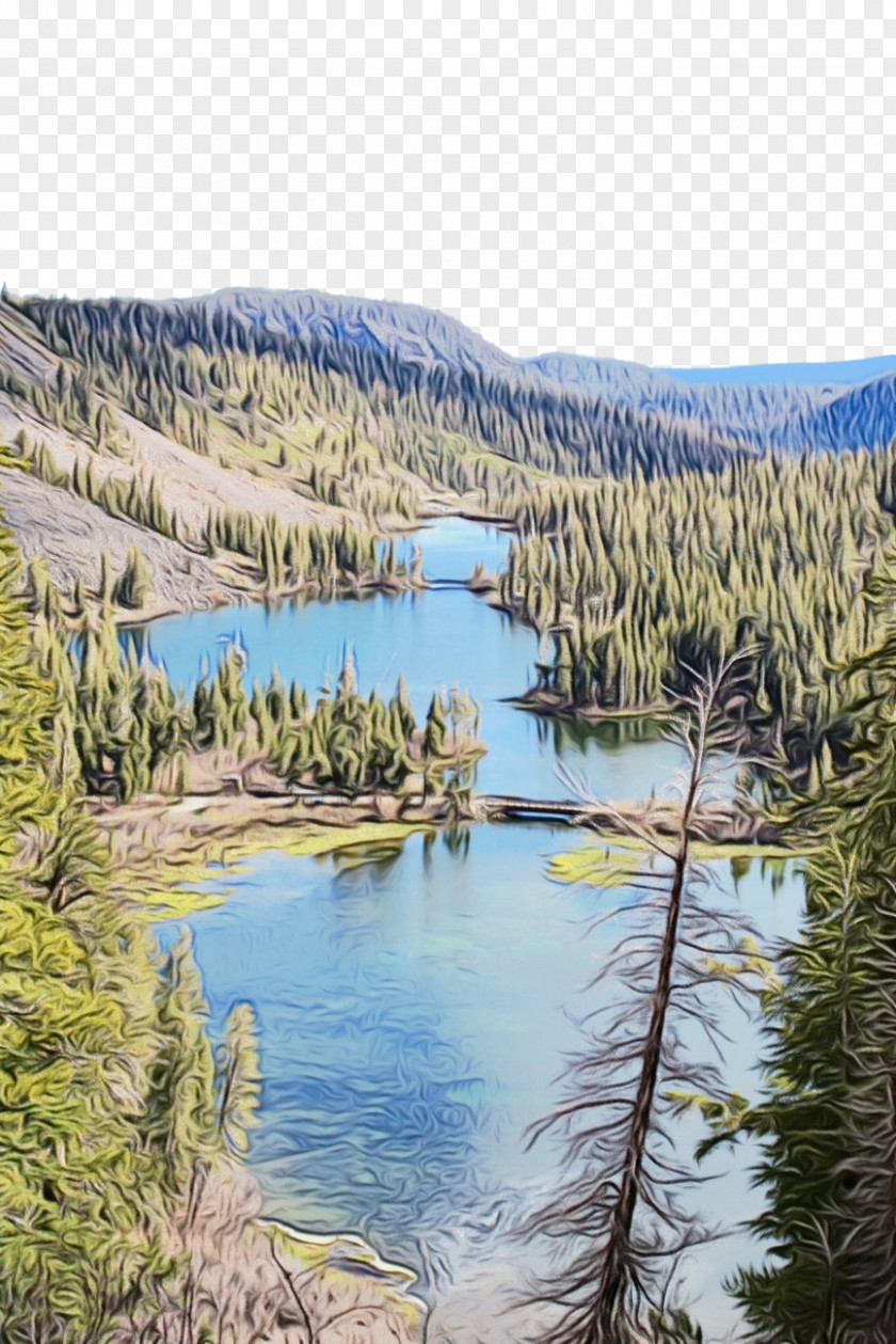Lake Tarn Natural Landscape Body Of Water Resources Nature PNG
