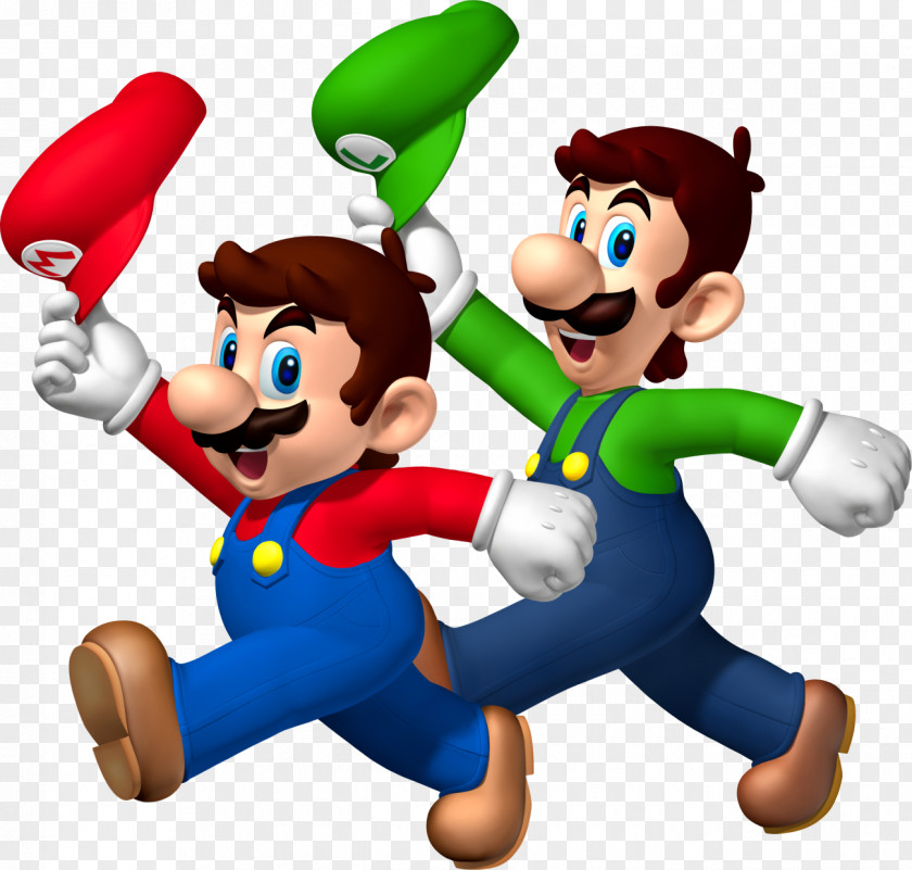 Mario Bros Super Bros. 3D Land Luigi PNG