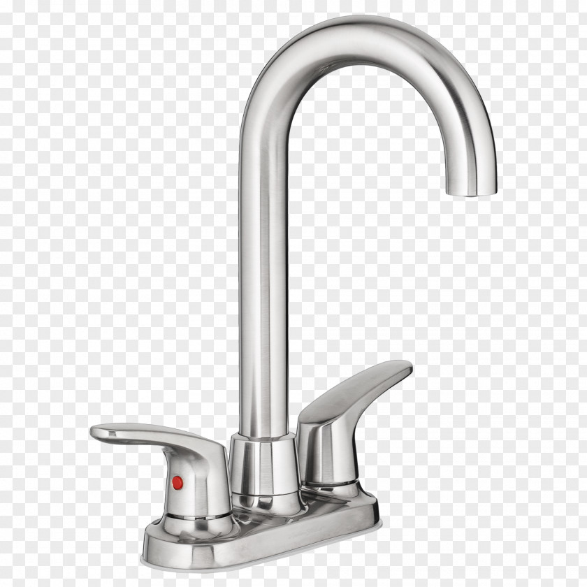 Sink Tap American Standard Brands Brushed Metal Plumbing PNG