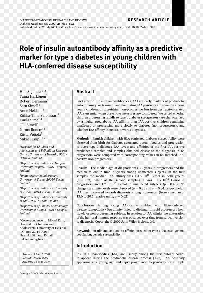 Type 1 Diabetes Document Line White PNG