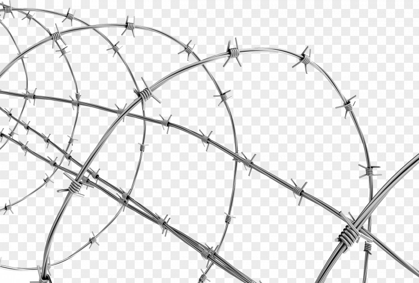 Barbwire Barbed Wire Clip Art PNG