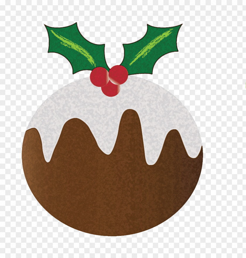 Christmas Pudding Ornament Fruit PNG