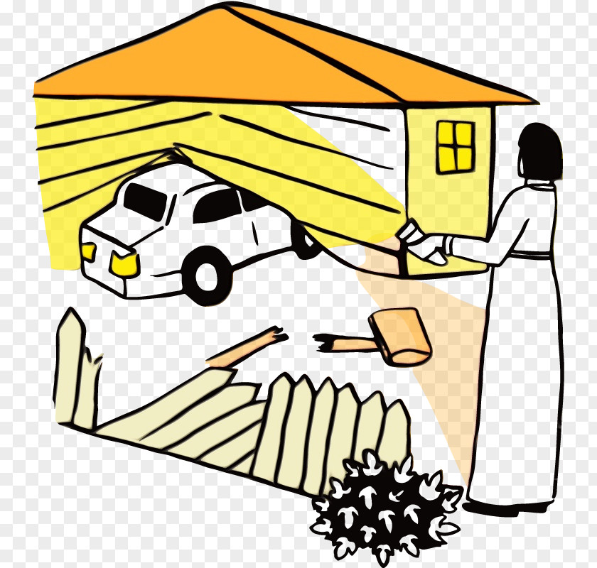 Home Shed Yellow Clip Art Roof PNG