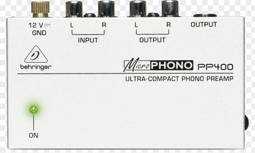 Microphone RF Modulator Preamplifier Behringer PNG