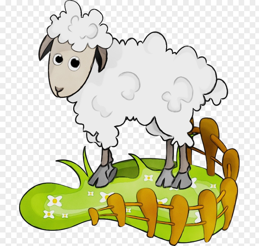 Sheep Cartoon Cow-goat Family Goat-antelope PNG