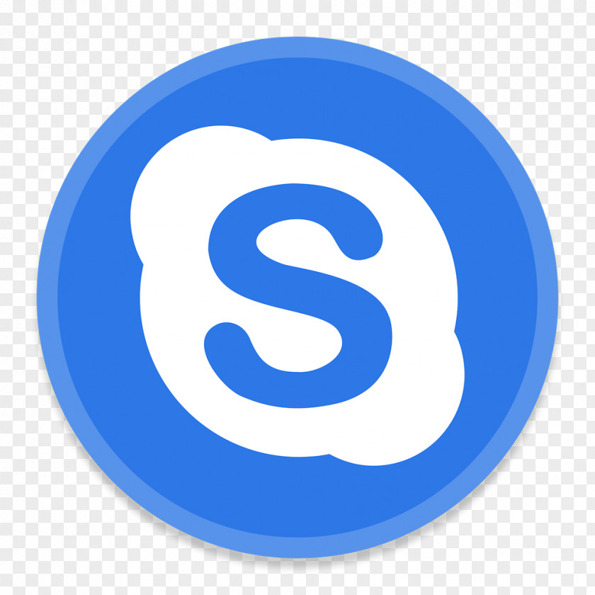 Skype Blue Area Text Symbol PNG