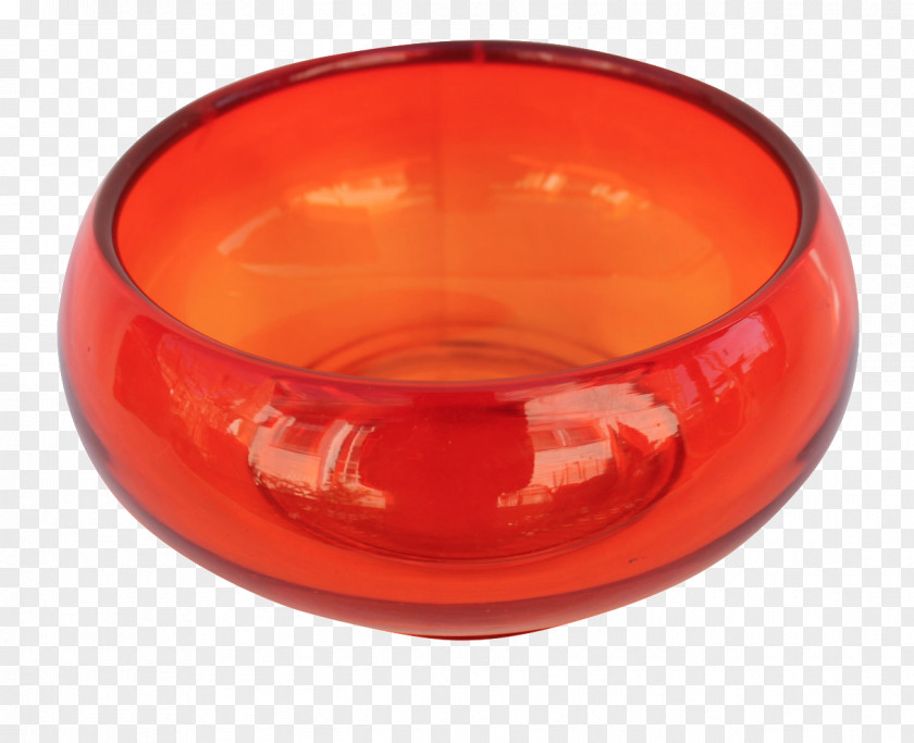 Bowl M Orange S.A. Glass Unbreakable PNG