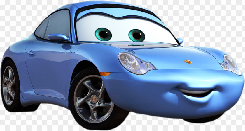 Cartoon Car Sally Carrera Lightning McQueen Mater Cars Pixar PNG